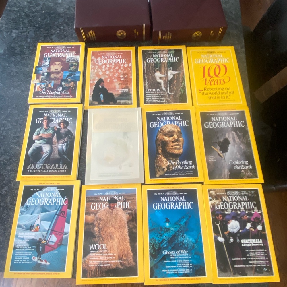 National Geographic 1988 Collector’s Addition Special Holographic McDonald's ad